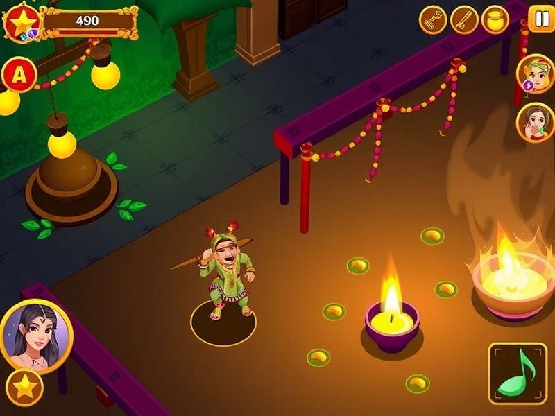 Magic Curry Adventure gameplay screenshot